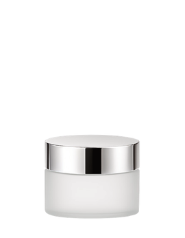Pote de Vidrio Blanco esmerilado 30 ml